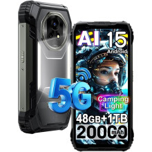 (black) Blackview XPLORE 2 Rugged Phone, 20000mAh Battery,48GB 1024GB,6.73"Inch