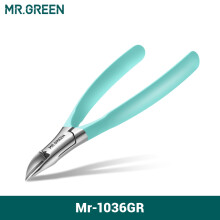 MR.GREEN pinzas para uñas, acero inoxidable, para uñas gruesas y pedicura