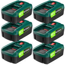 Batterie de remplacement 18 V 5000 mAh pour outils électriques Bosch Home & Garden