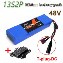 Batterie Lithium-ion 48V 100Ah avec BMS, Pack 18650, avec chargeur 48V/54.6V