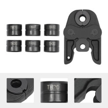 Moule de Sertissage pour Tuyaux TH16 TH20 TH26 TH32, Acier Trempé, Lot de 4 Moules avec Clé