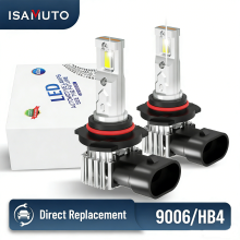 ISAMUTO Mini phare LED H7 H8 H9 H11, 30W 10000LM 6500K Blanc, 12V Plug and Play pour voiture