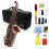 Btuty Saxofone Alto Eb, Cor Vermelho e Bronze, Com Abalone, Concha, Estojo e Acessórios 1