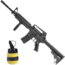 Metralheta de Airsoft DS4 AEG, elétrica, 6mm, com bateria, para bolas de PVC