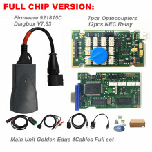 Lexia3 Diagbox V7.83 V9.91, Puce complète Classic pour Diagnostic professionnel Citroën et Peugeot