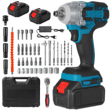 Clé à choc électrique sans fil 1/2 pouce, moteur brushless 1800N.M, pour batterie Makita 18V