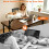 Bingopaw Rotating & Height Adjustable Elevated Cat Desk Bed 3