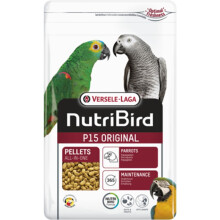 Versele-laga NUTRIBIRD P15 Original, ração para papagaios, 3 kg, para todas as etapas da vida
