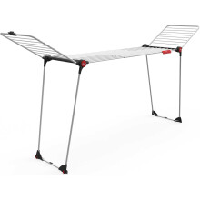 Vileda Infinity Flex XXL, estendal de roupa, varas telescópicas, branco, grande, 30 metros de espaço