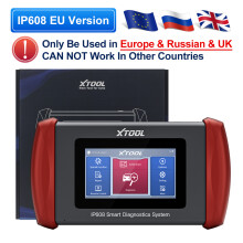 XTOOL InPlus IP608, autodiagnosescanner, alle systemen, 30+ resetfuncties, voor auto-onderhoud