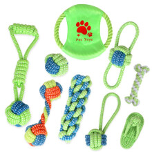 Dog cotton rope toy, puppy teething toy, natural cotton ball rope, Pet Supplies, Gift for Dog Owners, Small & Medium Dogs, Cute Pet Apparel