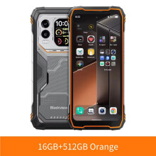 (orange) Blackview XPLORE 1 Pro, 20000mAh,48GB  512GB, 6.78"Inch