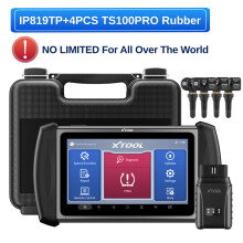 XTOOL InPlus IP819TP, autodiagnose scanner met TPMS programmering en CANFD ondersteuning