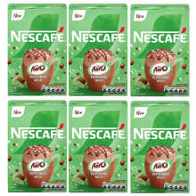 NESCAFÉ Aero Peppermint Mocha Instant Coffee Sachets x7 (Pack of 6, Total 42 Sachets) – Chocolate & Mint Flavoured Coffee – Inspired by Aero Pepp