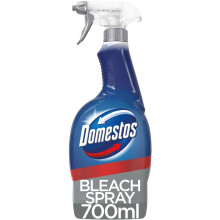 Domestos Bleach Multi-Purpose Eliminates 99.99% of all Bacteria and Viruses Cleaner Spray Disinfectant for Hygienically Clean Surfaces 700 ml