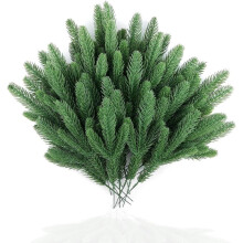 50 db műfenyőág 28 cm - Karácsonyi dekoráció fenyőágakkal