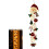 Verlichte kerstdeurhanger, verlichte verticale kerstdecoratie 1