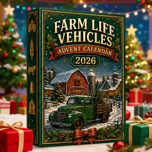 Ημερολόγιο Advent 2026 2D Ακρυλική Συλλογή Οχημάτων Farm Life 1