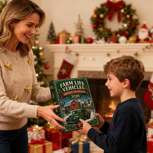 Ημερολόγιο Advent 2026 2D Ακρυλική Συλλογή Οχημάτων Farm Life 2