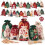 Ημερολόγιο Advent DazSpirit για Γέμισμα, Τσάντες DIY, 24 Μεγάλες Υφασμάτινες Τ 1