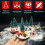 Mini árvore de Natal artificial, pinheiro verde em miniatura 4