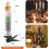 12-piece Christmas tree decoration set with candles, timer & remote control 3
