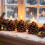 Paraffinvoks kogle LED-lys, jule LED-lys (2 stk.) 4