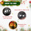 20 bolas de Natal, bolas de plástico transparente para enchimento (M-5CM) 4