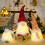 Conjunto de decoración navideña de 3 gnomos navideños con luces LED. 5