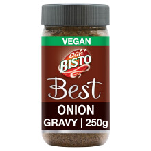 Bisto Best Vegan Onion Gravy Granules 250 g (1-Pack)