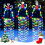 Flerfarget lys 100 LED-lys Vindusbelysning Jul, Juledekorasjon 2