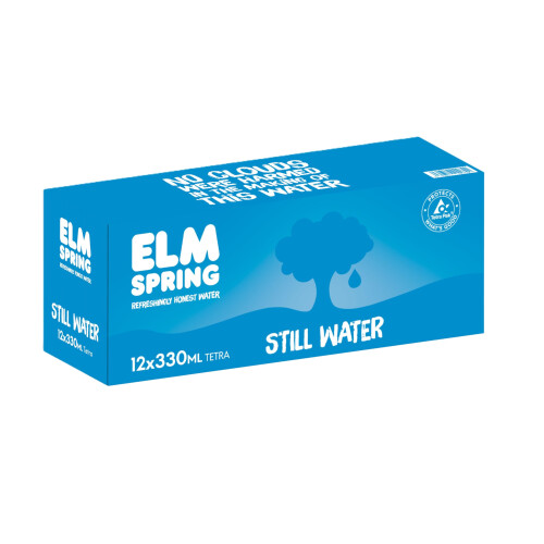 Elm Spring Water Tetra 12x330ml 1