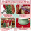 Modern Christmas Table Runners, Red Christmas Table Runners 3