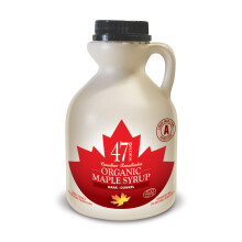 47 North Single Source Organic Canadian Maple Syrup Grade A (500ml, dark)