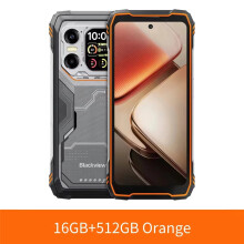 (orange) Blackview XPLORE 1, 20000mAh Battery ,512GB,black/orange