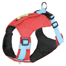 (Red,L)Dog Chest Harness With Reflective Stitching Nonadjustable Design For Walking Pet