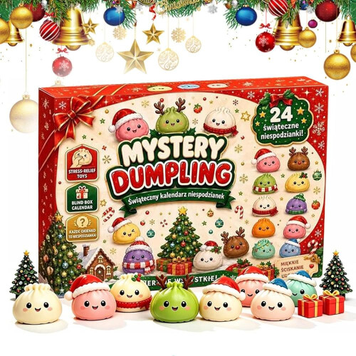 Ημερολόγιο Squishy Advent 2026 - 24ήμερο ημερολόγιο Squishy με ντάμπλινγκ 1