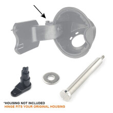 Fuel Tank Hinge Repair Bracket Kit Fit for F150 2009-2014 Fuel Filler Door Hinge Replacement