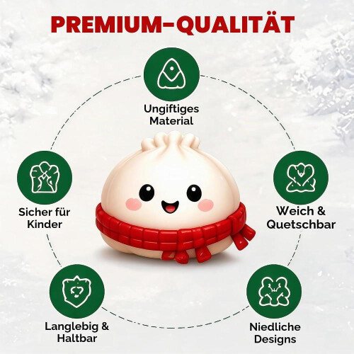 Myk juleadventskalender 2026 Dumpling Squishy 2