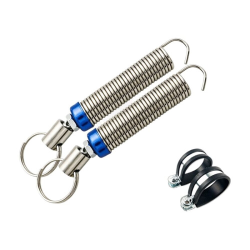 2 Pcs Universal Trunk Lid Lift Assist Spring, Stainless Steel Adjustable Car Boot Automatic Lifting Spring