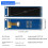 2.25-Inch TFT LCD Screen Module ST7789 Small Screen 76x284 Module LCD Full View Spi Color Screen SPI Interface Panel 6