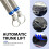 2 Pcs Universal Trunk Lid Lift Assist Spring, Stainless Steel Adjustable Car Boot Automatic Lifting Spring 5