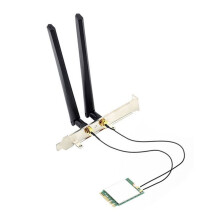 WiFi 6E MT7922 M.2 Wireless Card M.2 2230 AXE5400 Triple Band 6GHz 5GHz 2.4GHz BLE5.2 Adapter for PC Desktop NGFF Key M