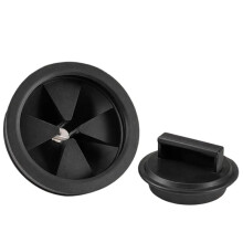 Garbage Disposal Guard for Guard Rings, 1/8 in Rubber Sink Baffle with Drain Stopper Set