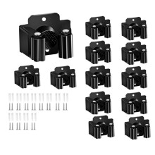 Broom Holder Wall Set 12, Garden Tools Holder, Wall Mount Stainless Steel Tool Organizer Rack