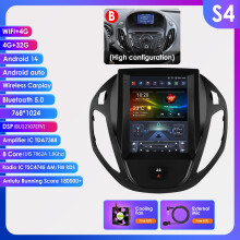 Hizpo 2din Android autoradio, S4-4G 32G-8core-4GB, met GPS, CarPlay en draadloos Android Auto