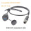 IP67 Industrial USB 3.0 Connection Cable USB A Female to M12 5Pin B Code Flush Compatible IFM EC2099 A 4