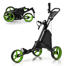 3 Wheel Golf Push Pull Cart