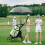Costway 3 Wheel Golf Push Pull Cart 9