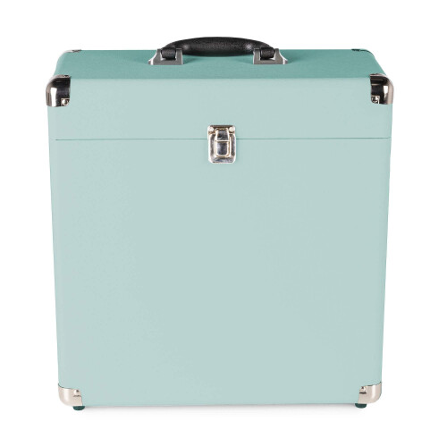 Audizio RC32 Vinyl Record Storage Case, Holds 30-35 LPs, Blue 1